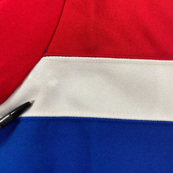 Vintage Champion Brooklyn Warm Up Shooting Shirt Jacket Women;s XL Men;s Medium - Picture 9 of 14